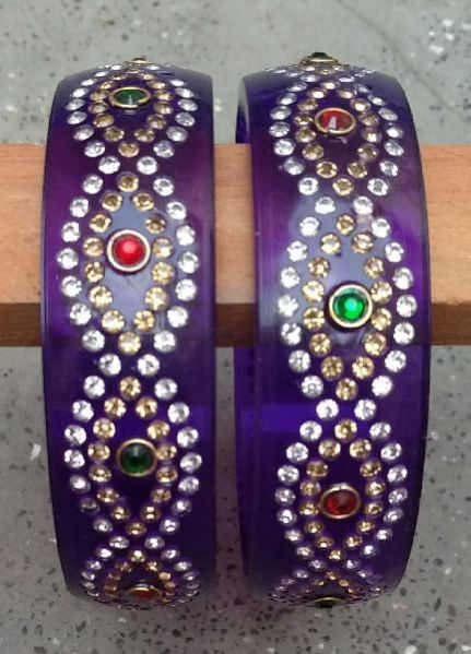 Fancy Acrylic Bangle 02