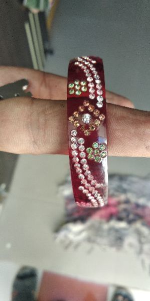 Party Wear Acrylic Bangle 01
