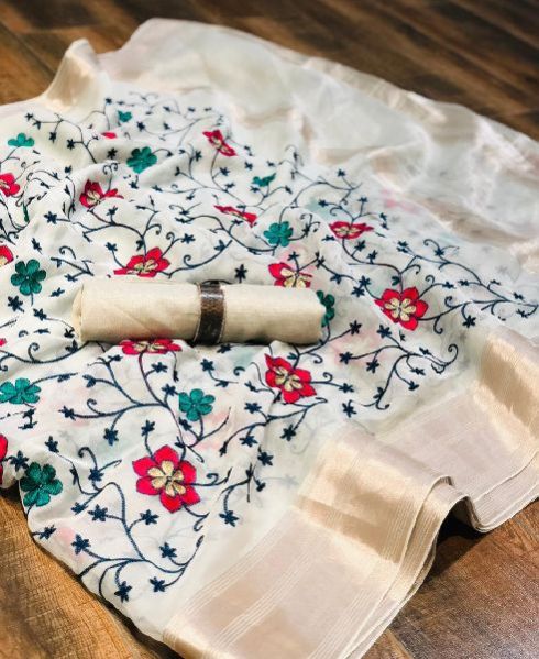 O-101 Organza Silk Sarees