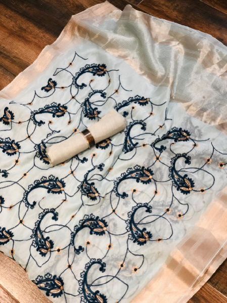 O-103 Organza Silk Sarees