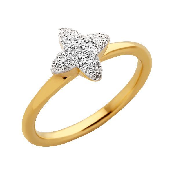 V-1005 Ladies Gold Rings