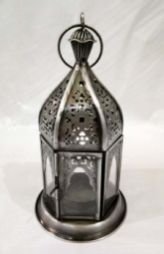 JSE-02 Iron T-Light Hanging Lantern
