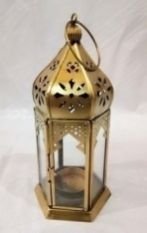 JSE-04 Iron T-Light Hanging Lantern