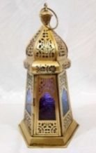 JSE-09 Iron T-Light Hanging Lantern