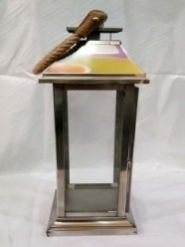 JSE-21 Steel T-Light Hanging Lantern