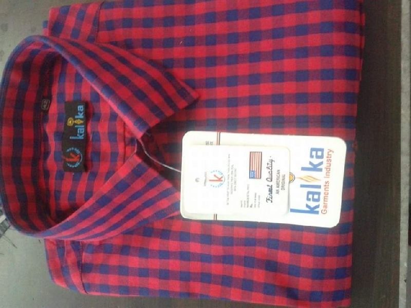 School Checkered Shirt 03