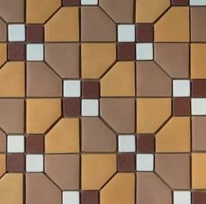 Unglazed Mosaic Matte Tile 10