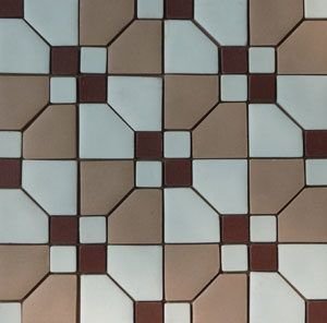 Unglazed Mosaic Matte Tile 14
