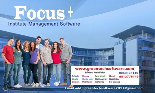 Focus Plus Institute Management ERP Software 02