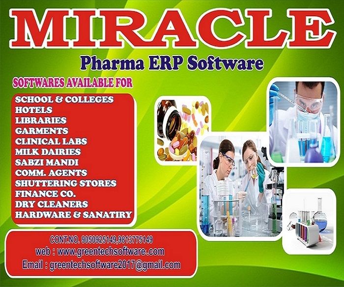 Miracle Pharma ERP Software 01