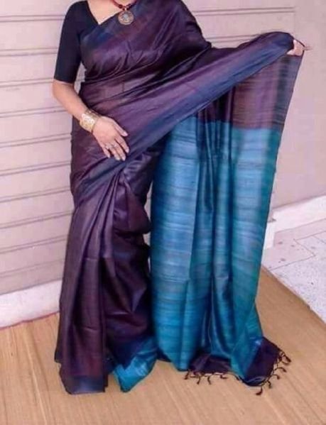 Pure Linen Saree 06