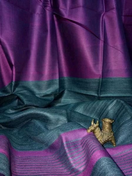 Tassar Ghicha Silk Saree 19