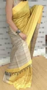 Tassar Ghicha Silk Saree 06