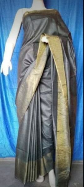 Tassar Munga Silk Saree 10