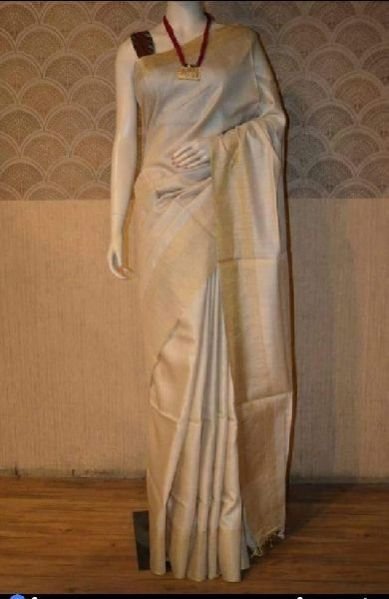 Tassar Munga Silk Saree 03