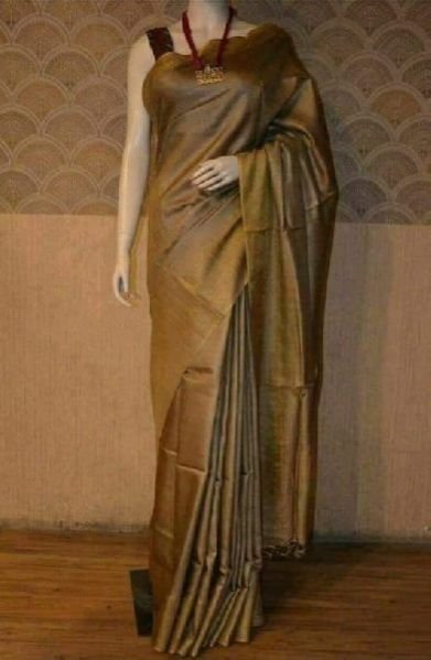Tassar Munga Silk Saree 04