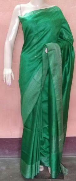 Tassar Munga Silk Saree 07