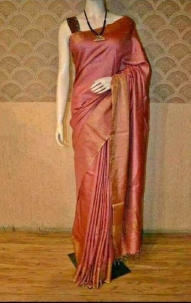 Tassar Munga Silk Saree 08