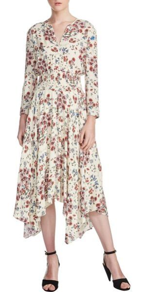 Ladies Printed One Piece Dress 04