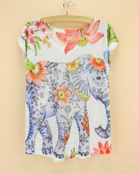 Ladies Printed Top 02
