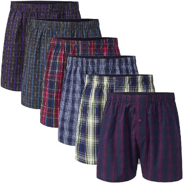 Mens Checkered Boxer Shorts 07