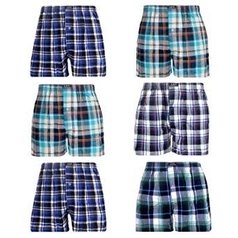 Mens Checkered Boxer Shorts 13