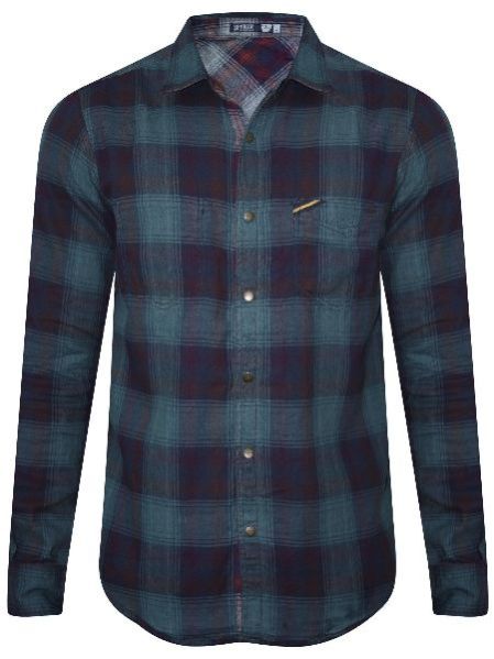 Mens Checkered Full Sleeve Shirt 03