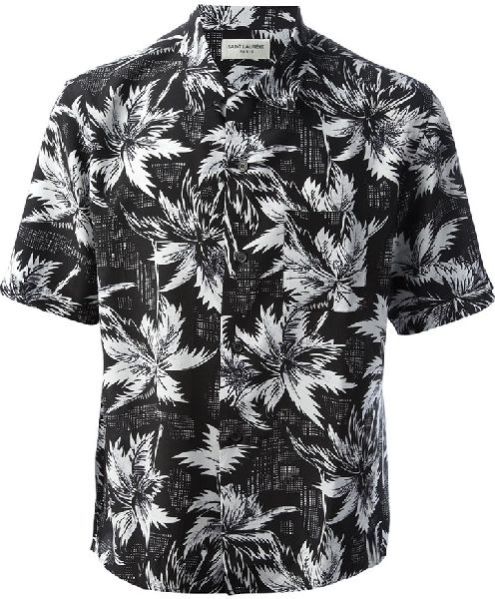Mens Printed Half Sleeve Shirt 02