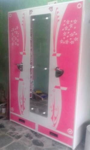 Designer Vinyl Almirah Stickers 01