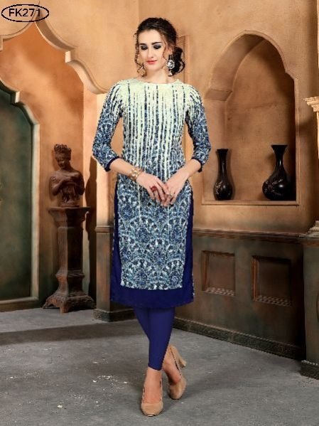 FK271 FK-2 Rayon Kurti