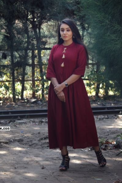 KJ005 KJ VOL-1 Rayon Cotton Kurti