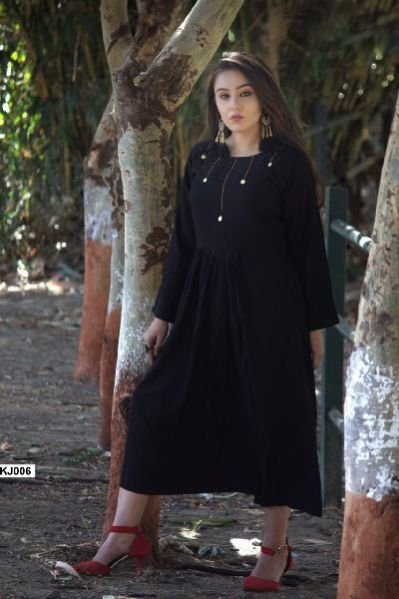 KJ006 KJ VOL-1 Rayon Cotton Kurti