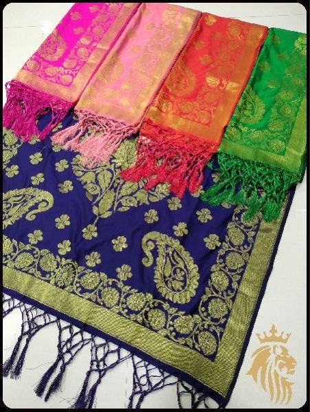 Minali VOL-2 Banarasi Silk Dupatta 01