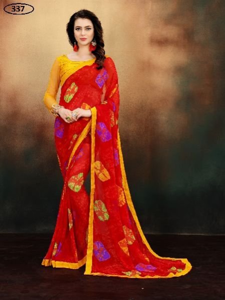 OF337 Rubyza-9 Georegette Sarees