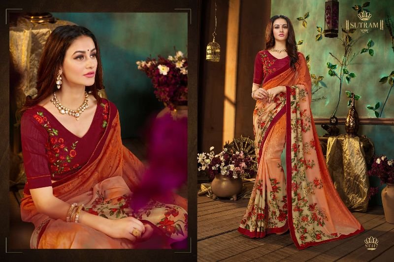 ST417 Sutram Zeeya Vol-2 Designer Sarees