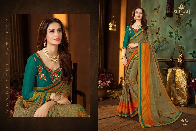 ST418 Sutram Zeeya Vol-2 Designer Sarees