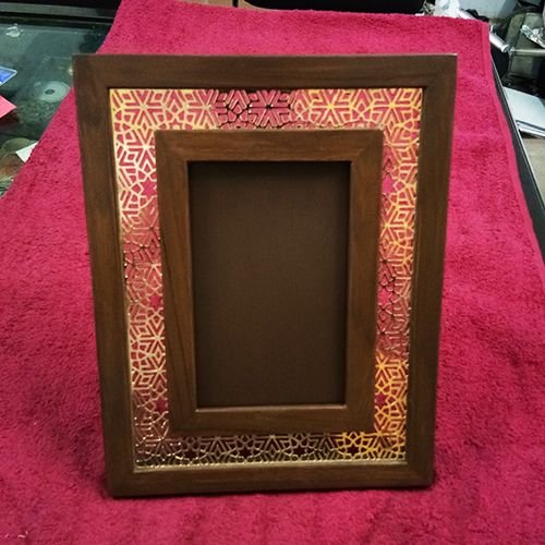 Wooden Metal Photo Frame 01