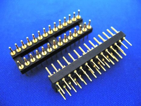 40 Pin 2.54mm IC Swiss Pin Male 0.3