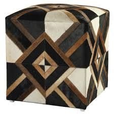 Leather Poufs 10
