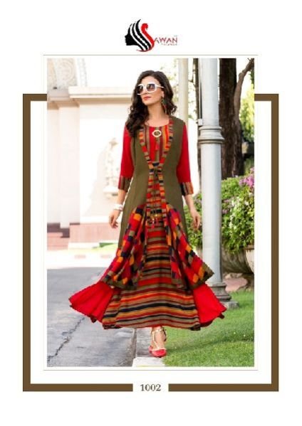 1002 Shreya Vol 1 Kurti