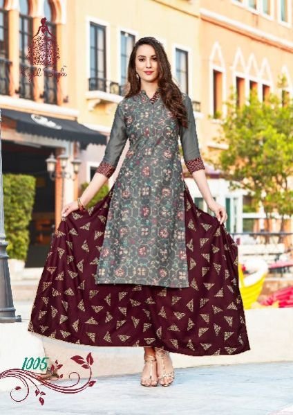 1005 Kajal Style Vogue Kurti