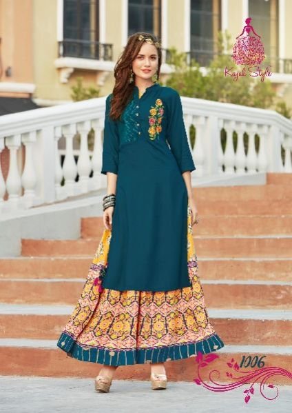 1006 Kajal Style Vogue Kurti