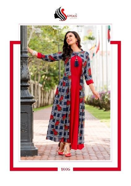 1006 Shreya Vol 1 Kurti