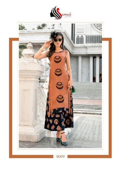 1009 Shreya Vol 1 Kurti