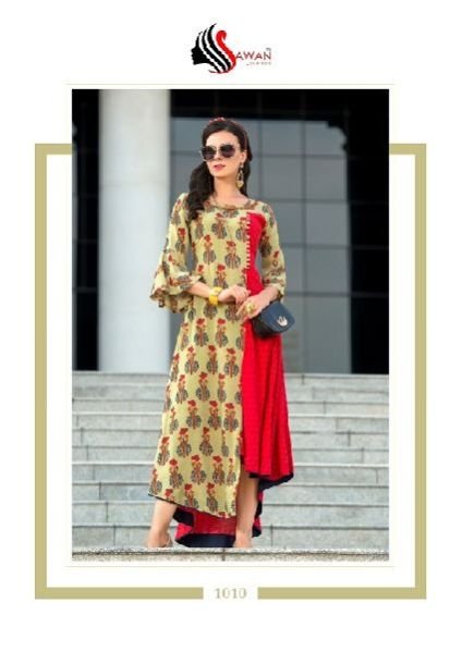 1010 Shreya Vol 1 Kurti