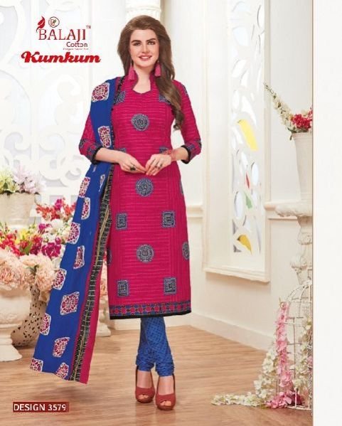 3579 Kumkum Dress Material