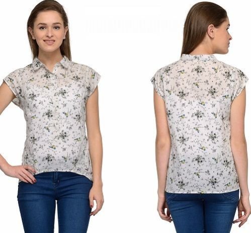 Printed Western Top 01