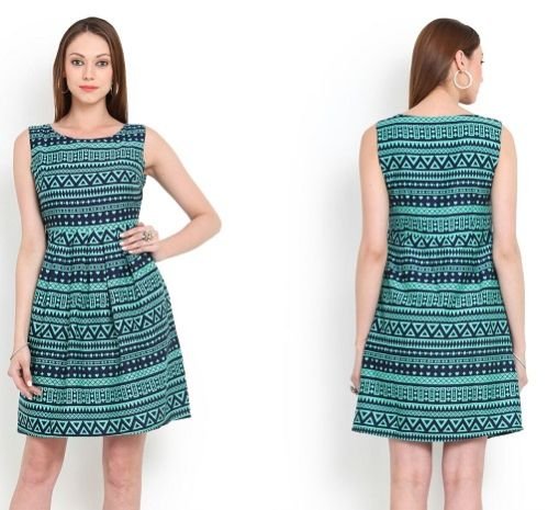 Printed Western Top 04