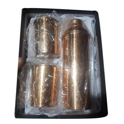 Copper Bottle With Two Glass Set 04