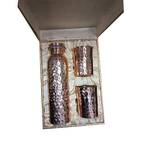 Copper Bottle With Two Glass Set 01